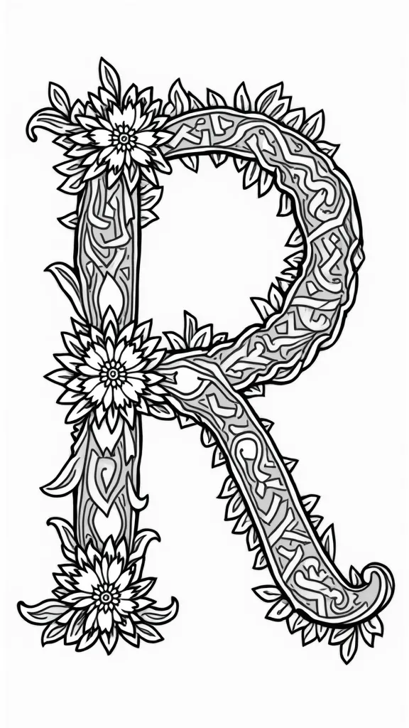 r coloring pages